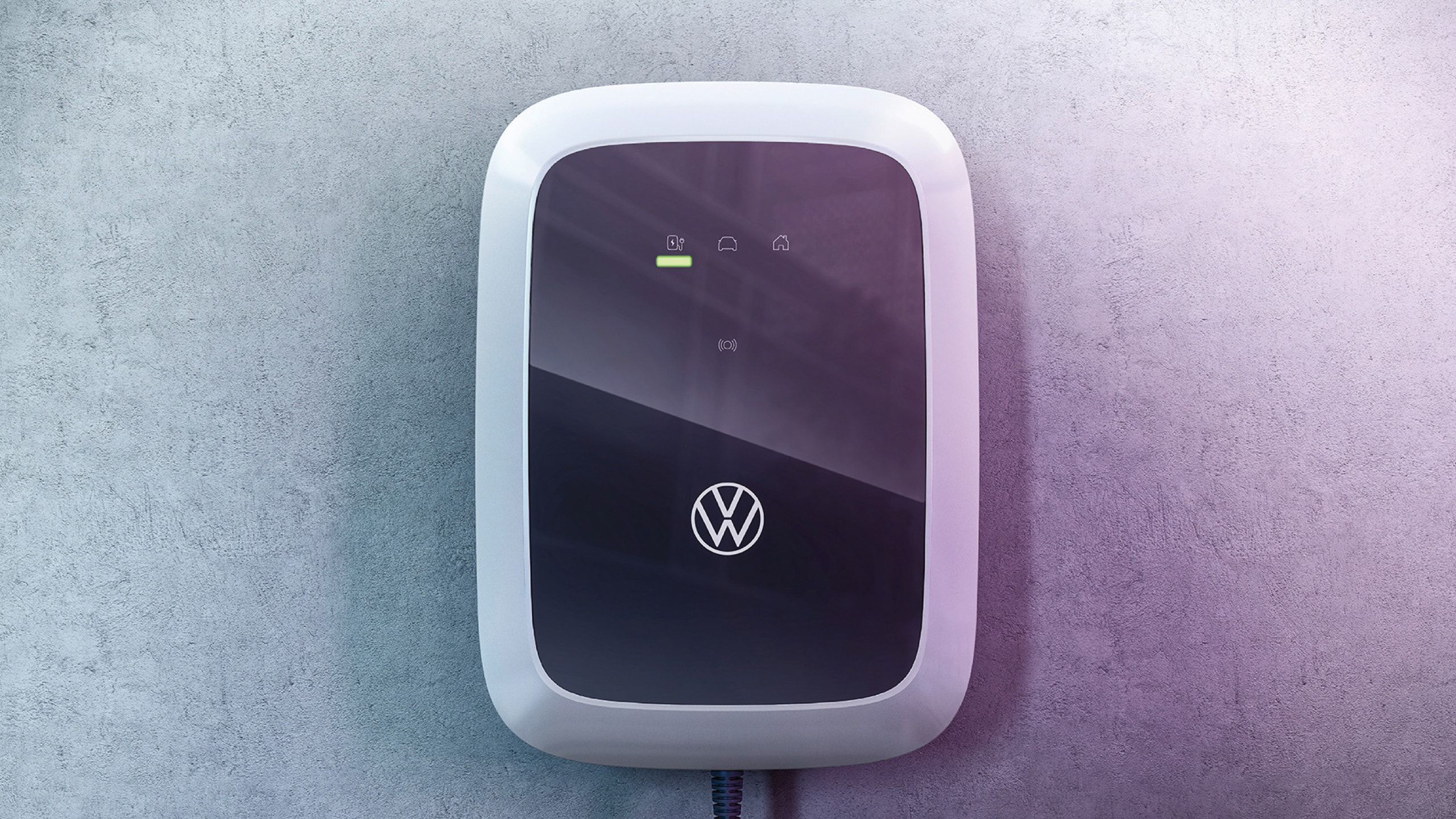Eine VW Wallbox für das Laden des ID. Buzz zuhause