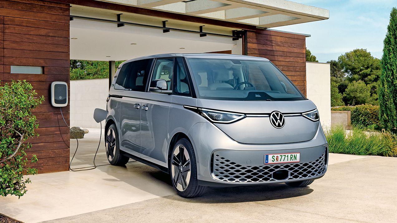 VW ID. Buzz in Silber