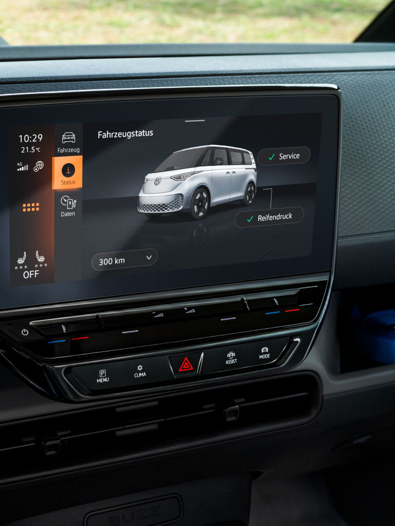 Fahrzeugstatus ID. Buzz