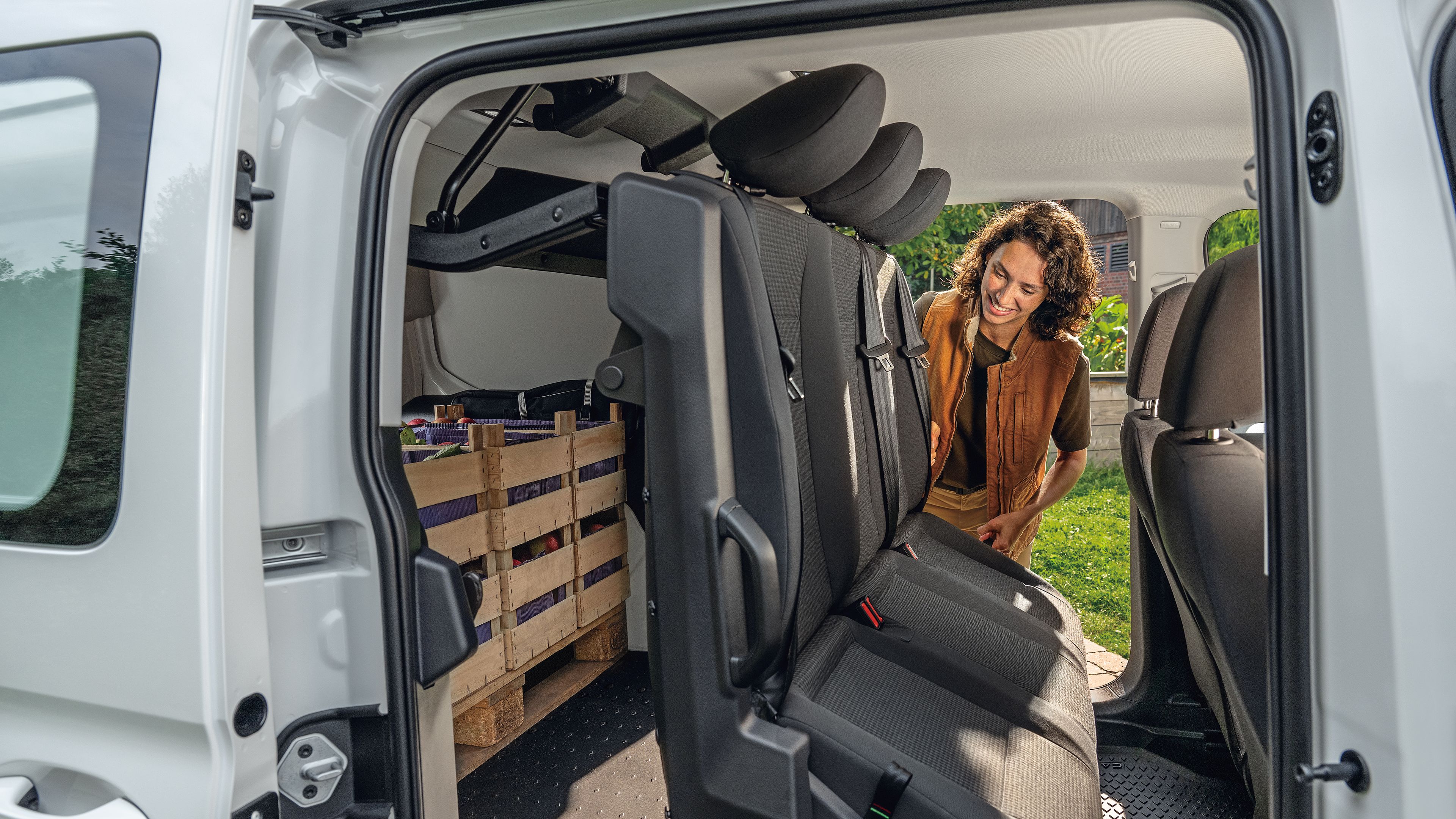 VW Caddy Flexible Trennwand