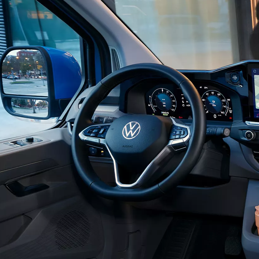 Innenraum und Dashboard VW Caravelle