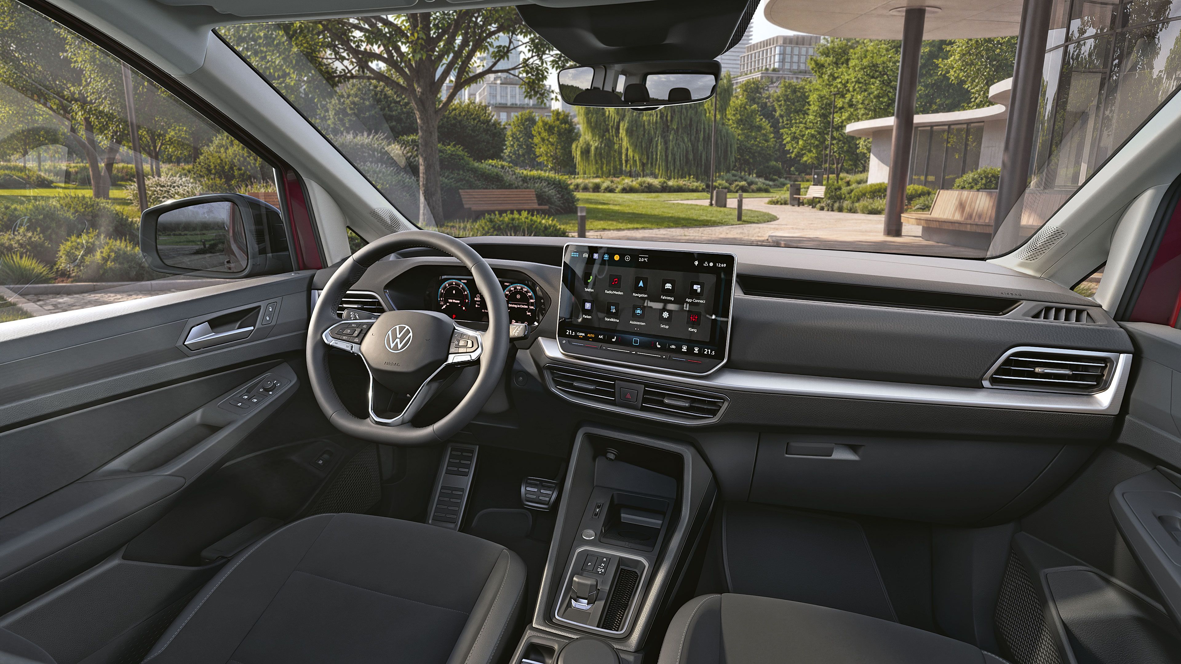 Interieur des neuen Caddy Style 2026.