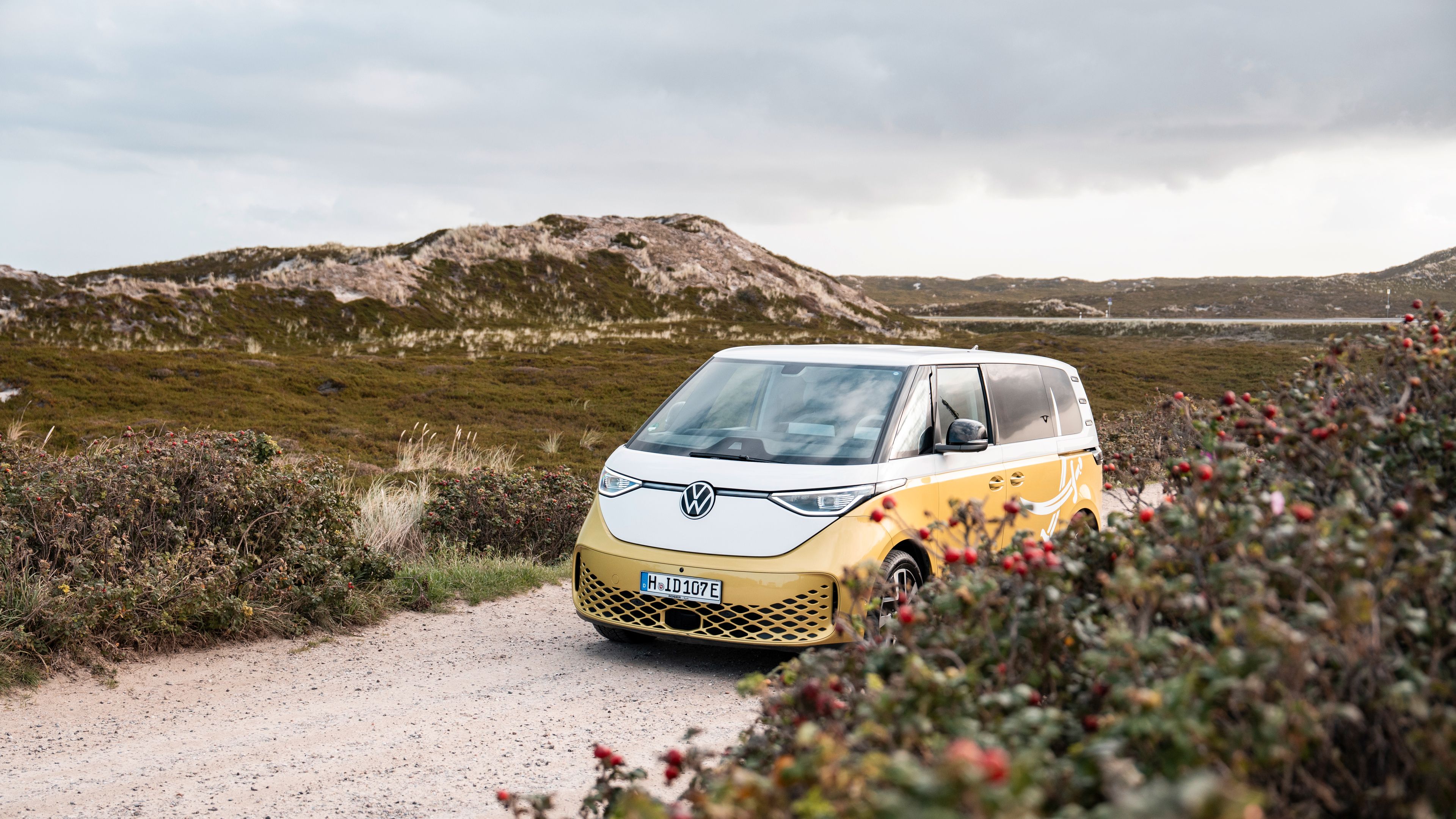VW ID. Buzz v rumeni barvi