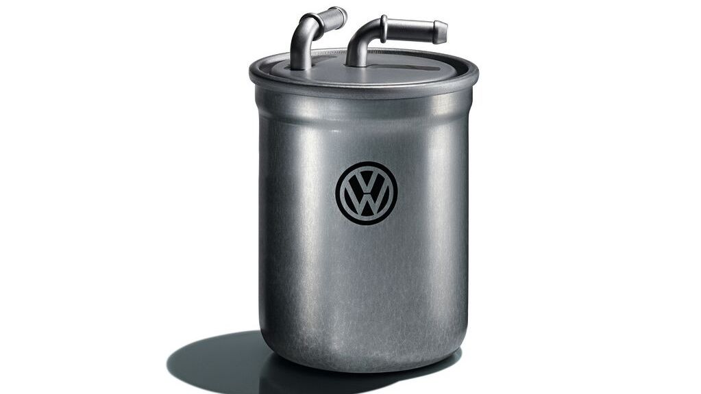 Vidite lahko filter za gorivo VW Vokswagen